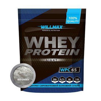 Willmax Whey Protein 65 (1 kg, без смаку) 10567-01 фото