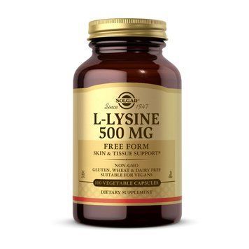 Solgar L-Lysine 500 mg (100 veg caps) 18269-01 фото