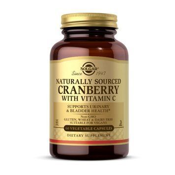 Solgar Cranberry with Vitamin C naturally sourced (термін до 28.02.2026) (60 veg caps) 19350-01_T002055 фото