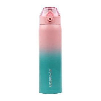 Uzspace X4 Gradient Waterboottle 4201 (500 ml, pink/blue) 23555-01 фото