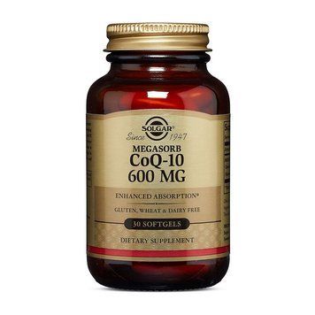 Solgar MegaSorb CoQ-10 600 mg (30 softgels) 20299-01 фото