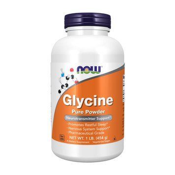 NOW Glycine Pure Powder (454 g) 09988-01 фото
