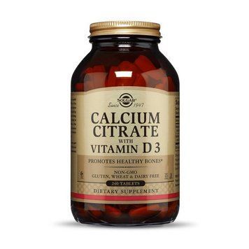Solgar Calcium Citrate with vit D3 (240 tab) 11735-01 фото
