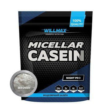 Willmax Micellar Casein (900 g, без смаку) 11094-01 фото