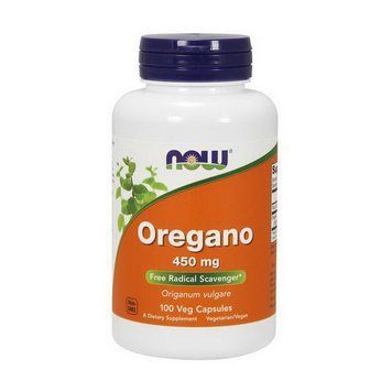 NOW Oregano 450 mg (100 veg caps) 18873-01 фото