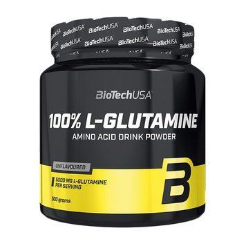 BioTech 100% L-Glutamine (500 g, unflavored) 00141-01 фото