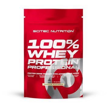 Scitec Nutrition 100% Whey Protein Professional (1 kg, strawberry) 21507-03 фото