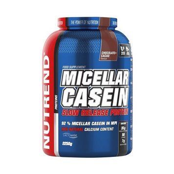Nutrend Micellar Casein (2250 g, chocolate+cocoa) 10875-01 фото