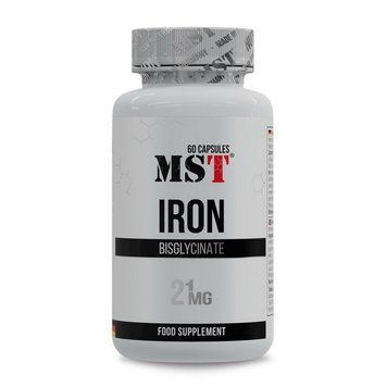 MST Iron Bisglycinate 21 mg (60 caps) 23327-01 фото