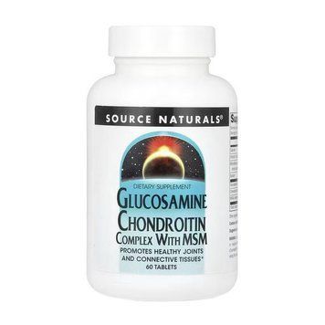 Source Naturals Glucosamine Chondroitin Complex with MSM (60 tab) 24382-01 фото