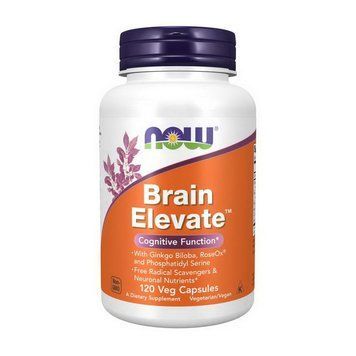 NOW Brain Elevate (120 veg caps) 18462-01 фото