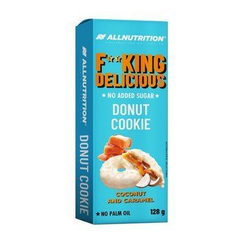 All Nutrition Fit King Delicious Donut Cookie (128 g, coconut and caramel) 23976-01 фото