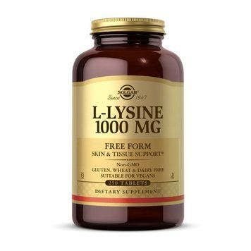 Solgar L-Lysine 1000 mg (250 tab) 18491-01 фото