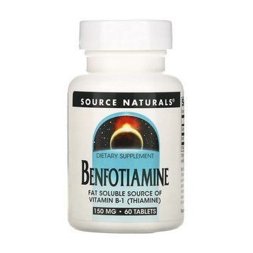 Source Naturals Benfotiamine 150 mg (60 tab) 23477-01 фото