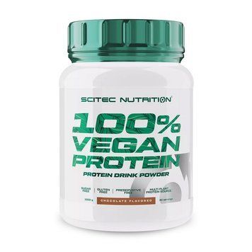 Scitec Nutrition 100% Vegan Protein (1 kg, vanilla) 21683-03 фото