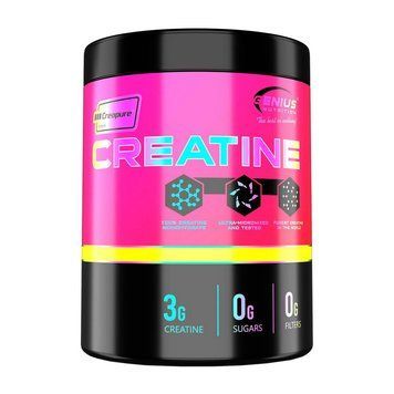 Genius Nutrition Creatine Monohydrate Creapure (термін до 28.07.2025 закам'янів) (300 g) 23439-01_U002048 фото