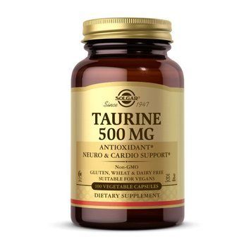 Solgar Taurine 500 mg (250 veg caps) 20684-01 фото