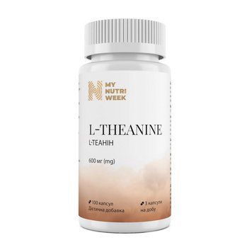 My Nutri Week L-Theanine 600 mg (100 caps) 24205-01 фото