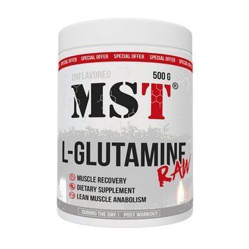 MST L-Glutamine Raw (500 g, unflavored) 18073-01 фото