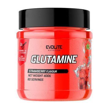 Evolite Nutrition Glutamine (400 g, strawberry) 22167-01 фото