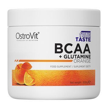 OstroVit BCAA + Glutamine (вм'ятина на банке) (200 g, orange) 08464-02_U002471 фото