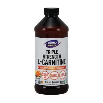 NOW L-Carnitine Liquid 3000 mg (473 ml, citrus) 06542-01 фото