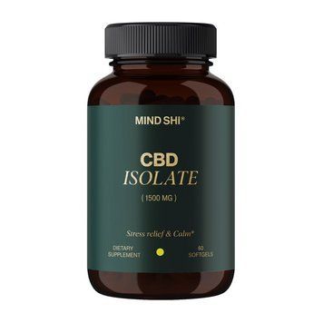 Mind Shi CBD Isolate 1500 mg (60 sgels) 24086-01 фото