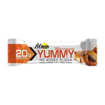 FitWin Yummy Bar No Sugar Added (55 g, apricot & chocolate) 23981-01 фото