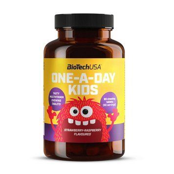 BioTech One-A-Day Kids (90 chew tabs, strawberry-raspberry) 24582-01 фото