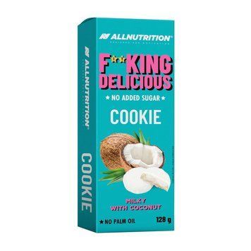 All Nutrition Fit King Delicious Cookie (128 g, milky with coconut) 23144-01 фото