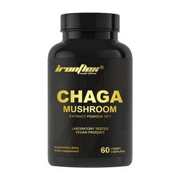 IronFlex Chaga Mushroom (срок до 28.04.2026) (60 veg caps) 23058-01_T002302 фото