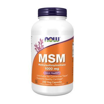 NOW MSM 1000 mg (240 caps) 04561-01 фото