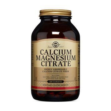 Solgar Calcium Magnesium Citrate (100 tabs) 11194-01 фото