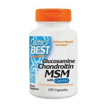 Doctor's BEST Glucosamine Chondroitin MSM (240 caps) 08266-01 фото