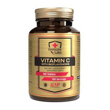 Immune Labs Vitamin C with bioflavonoids (100 tab) 23957-01 фото