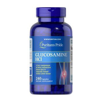 Puritan's Pride Glucosamine HCL (срок до 28.04.2026) (240 caps) 10390-01_T002305 фото