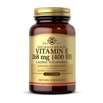 Solgar Vitamin E 268 mg (400 IU) (100 softgels) 20469-01 фото
