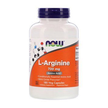 NOW L-Arginine 700 mg (180 veg caps) 11801-01 фото