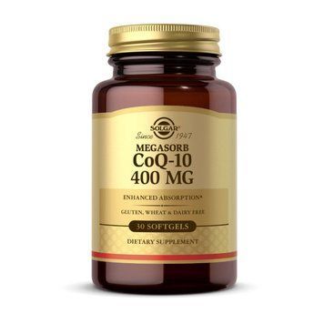 Solgar MegaSorb CoQ-10 400 mg (30 softgels) 20310-01 фото
