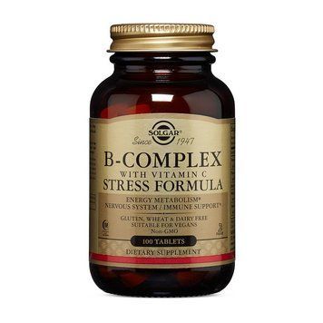 Solgar B Complex with vit C (100 tabs) 11202-01 фото