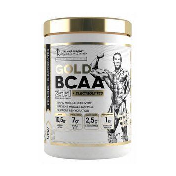 Kevin Levrone Gold BCAA 2:1:1 + Electrolytes (375 g, fruit massage) 18591-07 фото
