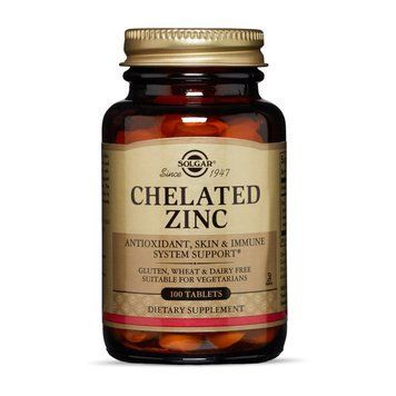 Solgar Chelated Zinc (100 tab) 18162-01 фото