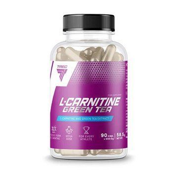 TREC nutrition L-Carnitine + Green tea (90 caps) 21604-01 фото