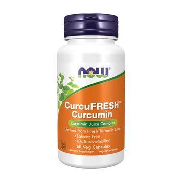 NOW CurcuFRESH Curcumin (60 veg caps) 21610-01 фото