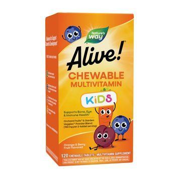 Nature's Way Alive! Kid's Chewable Multivitamin (120 tab) 20500-01 фото