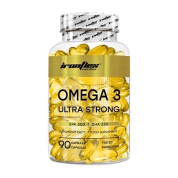 IronFlex Omega 3 Ultra Strong (затертий термін придатності) (90 caps) 22191-01_U002373 фото