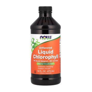 NOW Liquid Chlorophyll (плями на пляшці,зірвана пломба) (473 ml, unflavored) 23824-01_U002255 фото