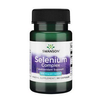 Swanson Selenium Complex 200 mcg (90 caps) 19519-01 фото