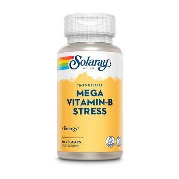 Solaray Mega Vitamin-B Stress (60 veg caps) 22826-01 фото