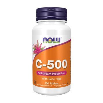 NOW C-500 with Rose Hips (100 tabs) 00171-01 фото
